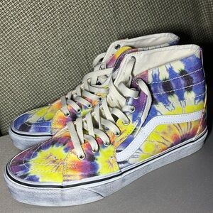 VANS SK8-HI CANVAS TAPERED men’s 9 wmns 10.5